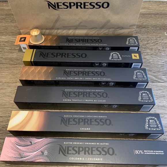 Nespresso Kitchen Nespresso Coffee Sleeves Mixed Poshmark